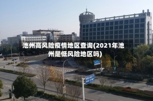 池州高风险疫情地区查询(2021年池州是低风险地区吗)