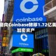 贝莱德向Coinbase转移1.72亿美元加密资产