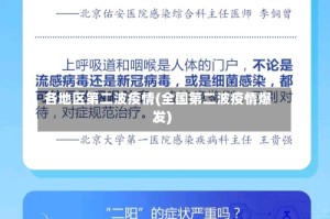 各地区第二波疫情(全国第二波疫情爆发)