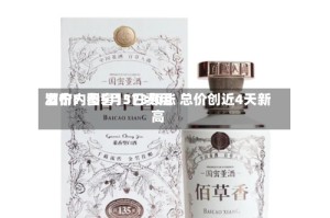 酒价内参5月3日费用发布：国窖1573领涨 总价创近4天新高