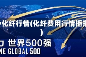 fdy化纤行情(化纤费用行情播报)