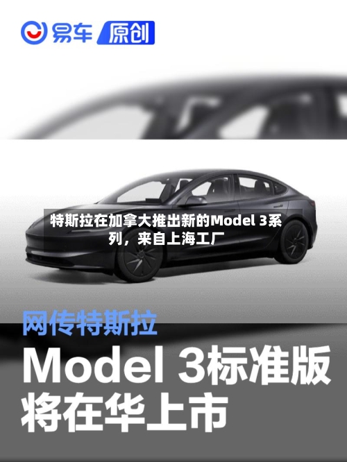 特斯拉在加拿大推出新的Model 3系列，来自上海工厂-第2张图片