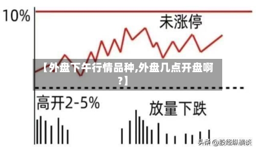 【外盘下午行情品种,外盘几点开盘啊?】-第1张图片