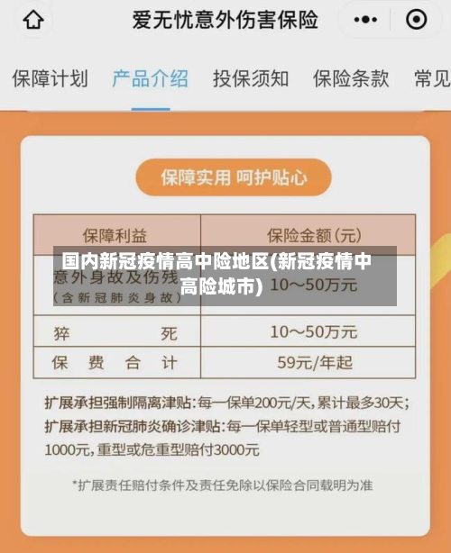国内新冠疫情高中险地区(新冠疫情中高险城市)-第1张图片