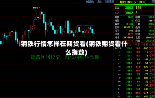 钢铁行情怎样在期货看(钢铁期货看什么指数)-第3张图片