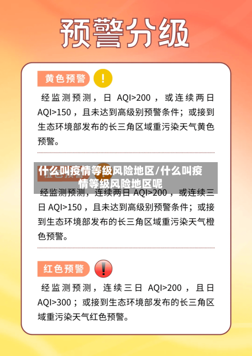 什么叫疫情等级风险地区/什么叫疫情等级风险地区呢-第1张图片