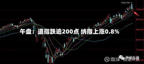 午盘：道指跌逾200点 纳指上涨0.8%-第3张图片